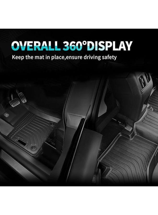 دواسات سيارة TPE فائقة الجودة - مقاس مخصص "ليزر" لحماية شاملة، طقم كامل متين ومقاوم للمياه والروائح لسيارات الـ SUV والكروس أوفر الحديثة - Image 2